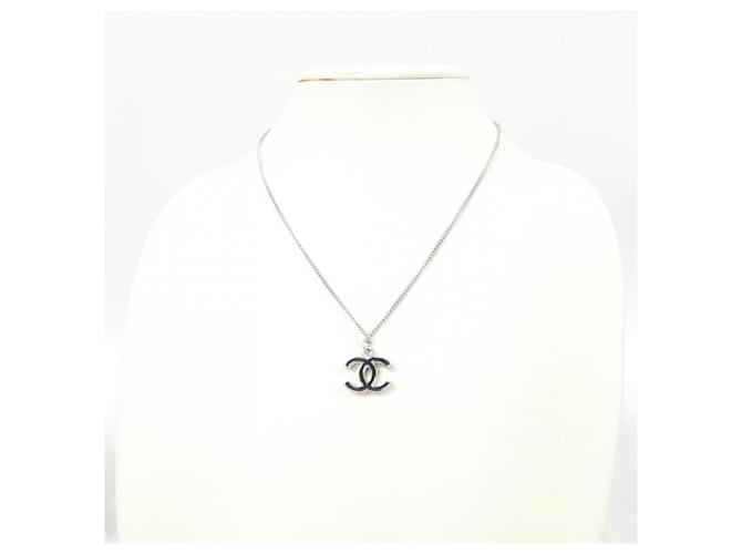 Collana Chanel 26877 Nero Argento - vista 4