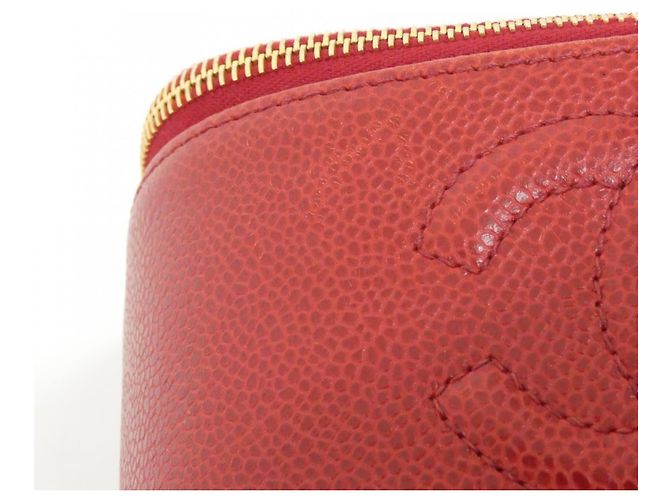 Timeless Borsa Chanel 07058 Rossa in pelle di vitello Rosso - vista 3
