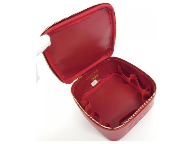 Timeless Borsa Chanel 07058 Rossa in pelle di vitello Rosso - vista 9