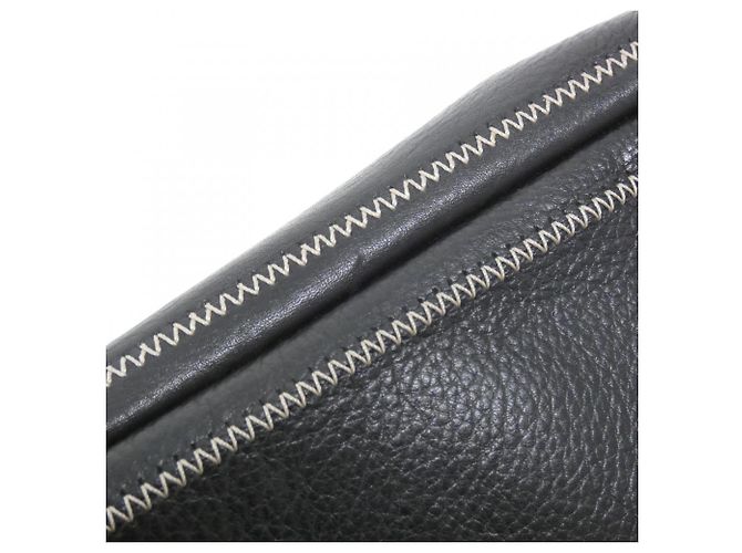 Borsa a mano Chanel 23384 in pelle nera Nero - vista 3
