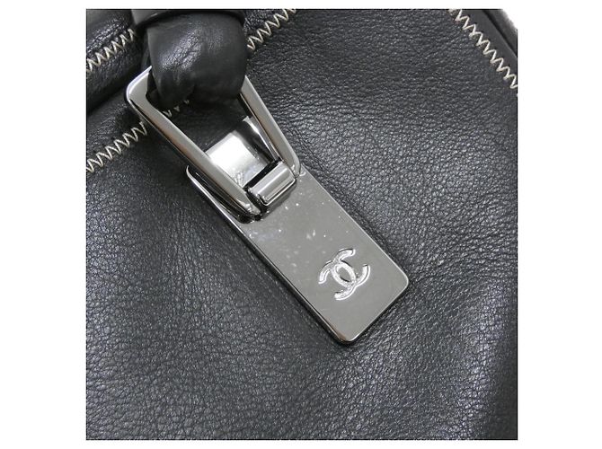 Borsa a mano Chanel 23384 in pelle nera Nero - vista 5