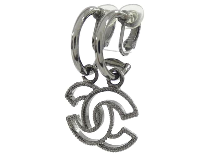 Orecchini a clip Chanel Black Nero - vista 2
