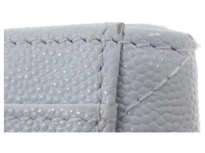 Chanel AP3836 Tarjetero de piel de becerro granulada azul claro - vista 5