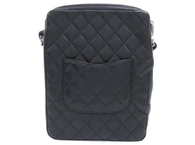 Borsa a tracolla Chanel Cambon Line Nero - vista 2