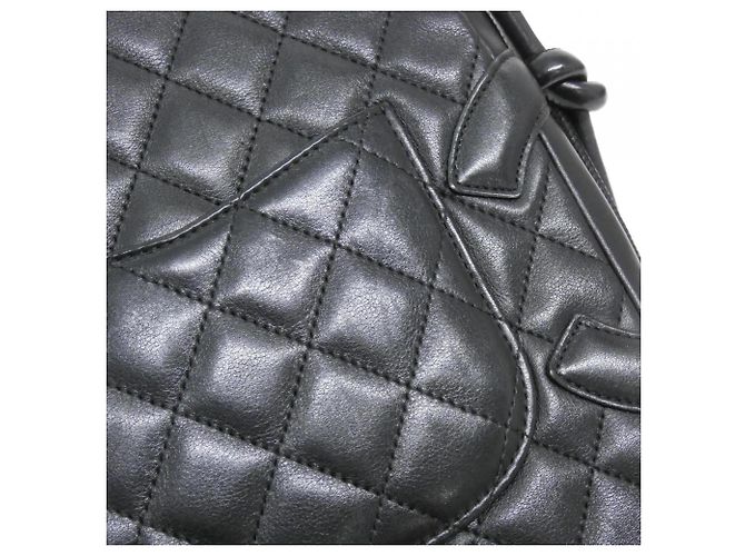 Borsa a tracolla Chanel Cambon Line Nero - vista 5