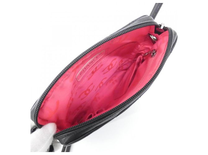 Borsa a tracolla Chanel Cambon Line Nero - vista 7