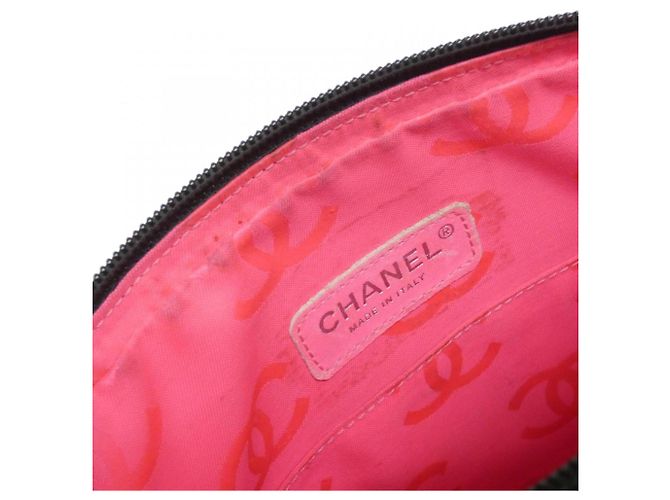Borsa a tracolla Chanel Cambon Line Nero - vista 8