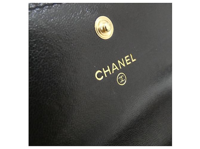 Cartera bi-fold Chanel 19 Line Negro - vista 9