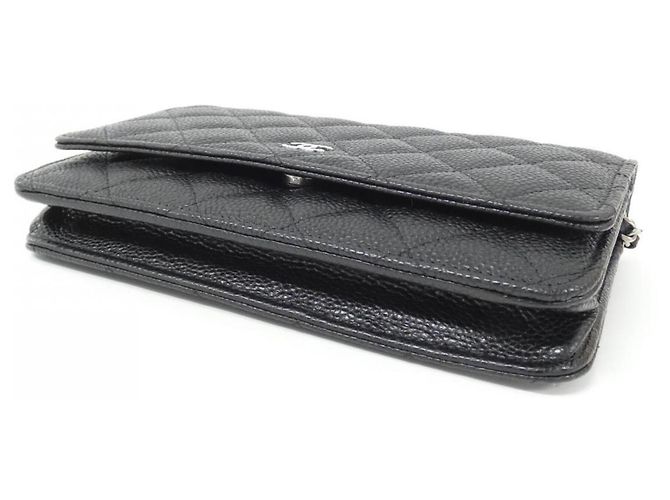 Catena per portafoglio Chanel Timeless Classic Line AP0250 Nero - vista 3