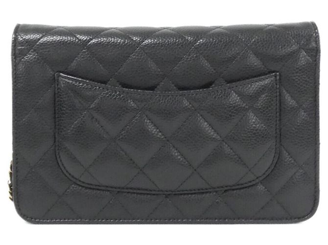 Catena per portafoglio Chanel Timeless Classic Line AP0250 Nero - vista 2