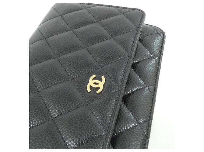 Catena per portafoglio Chanel Timeless Classic Line AP0250 Nero - vista 4