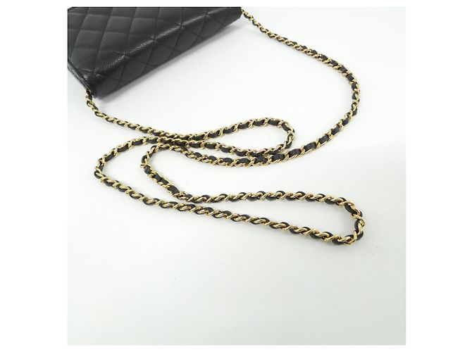 Catena per portafoglio Chanel Timeless Classic Line AP0250 Nero - vista 5