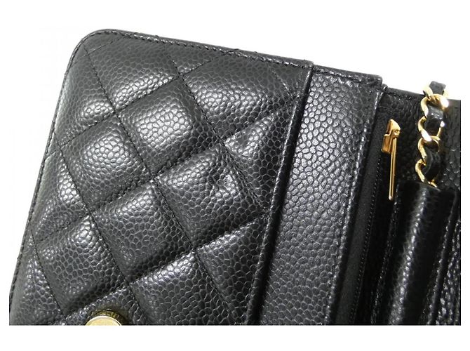 Catena per portafoglio Chanel Timeless Classic Line AP0250 Nero - vista 7