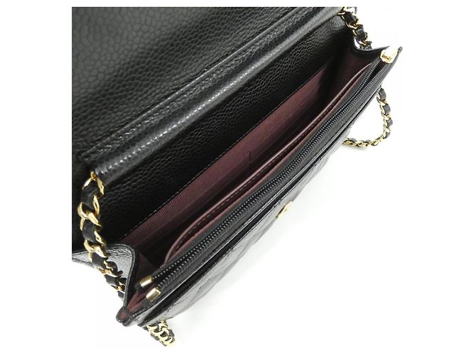 Catena per portafoglio Chanel Timeless Classic Line AP0250 Nero - vista 8