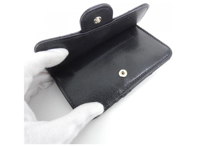 Tarjetero Chanel Timeless Classic Line Negro - vista 7