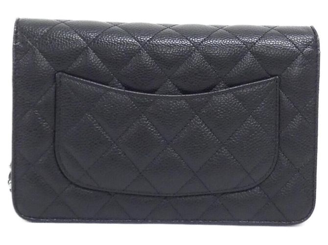 Catena per portafoglio Chanel Timeless Classic Line AP0250 Nero - vista 2