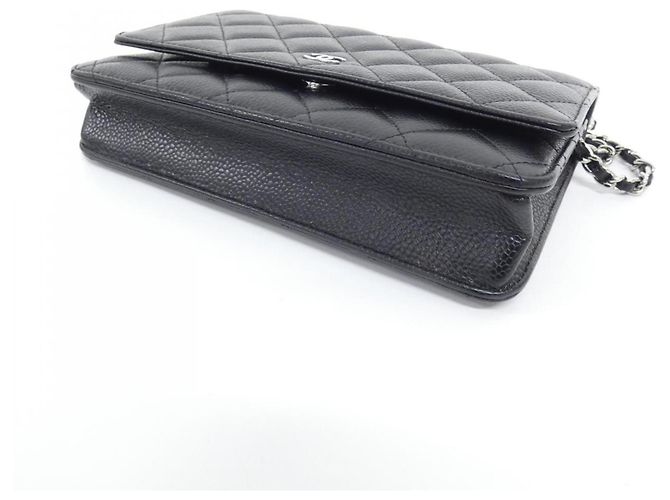 Catena per portafoglio Chanel Timeless Classic Line AP0250 Nero - vista 3