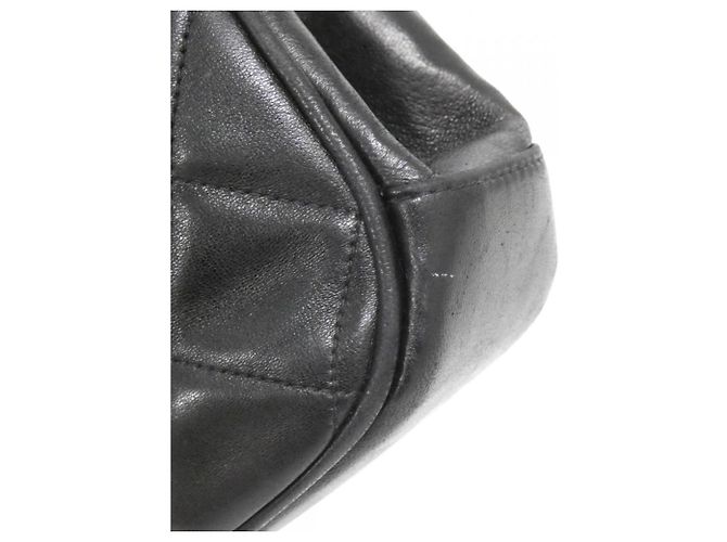 Chanel Handtasche aus schwarzem Lammleder - Ansicht 4