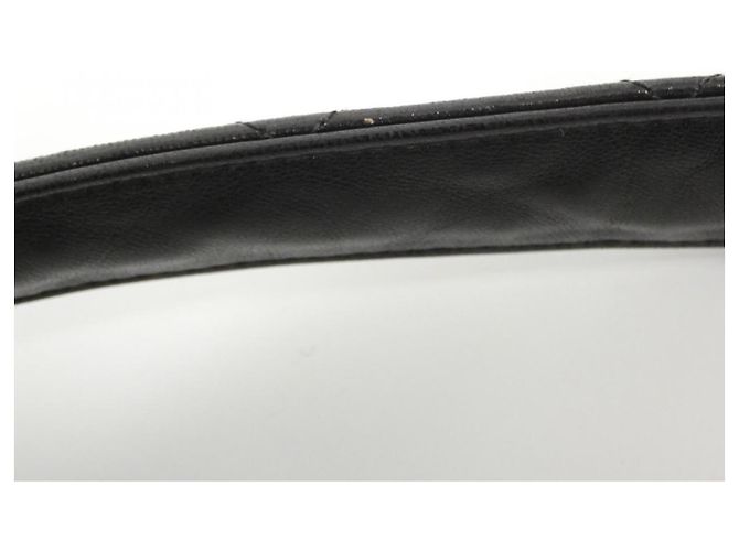 Chanel Handtasche aus schwarzem Lammleder - Ansicht 5