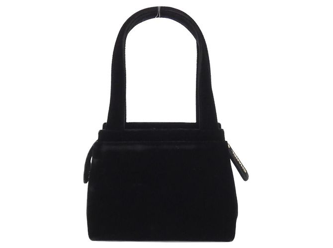 Bolso Chanel en negro con herrajes dorados - vista 2