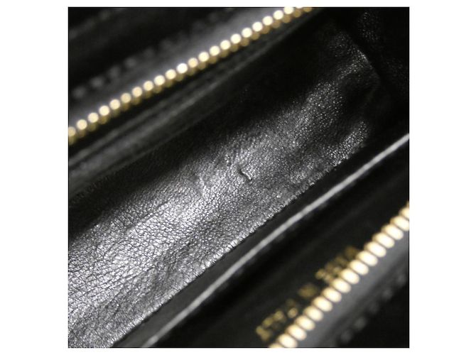 Bolso Chanel en negro con herrajes dorados - vista 9