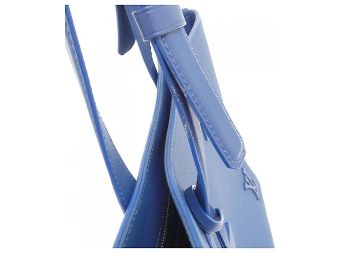 Borsa a mano Louis Vuitton LV Aerogram Fastline Tote Blu - vista 8