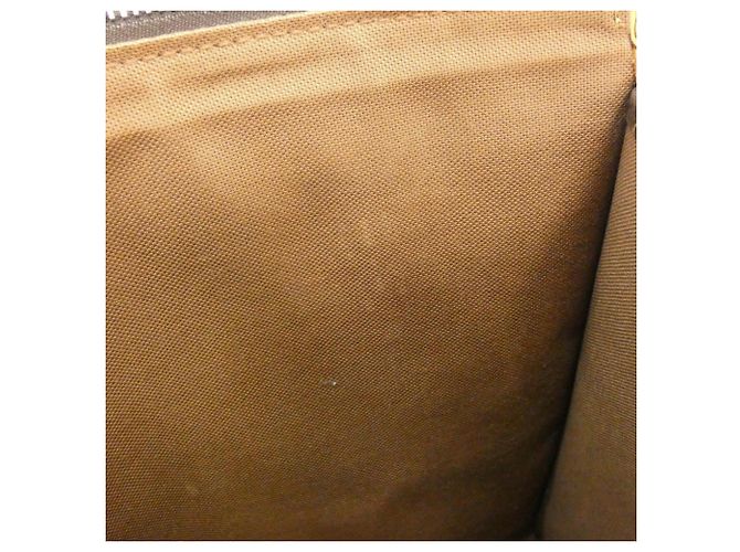 Borsa a tracolla Louis Vuitton Monogram Popincourt O M40007 Marrone - vista 10
