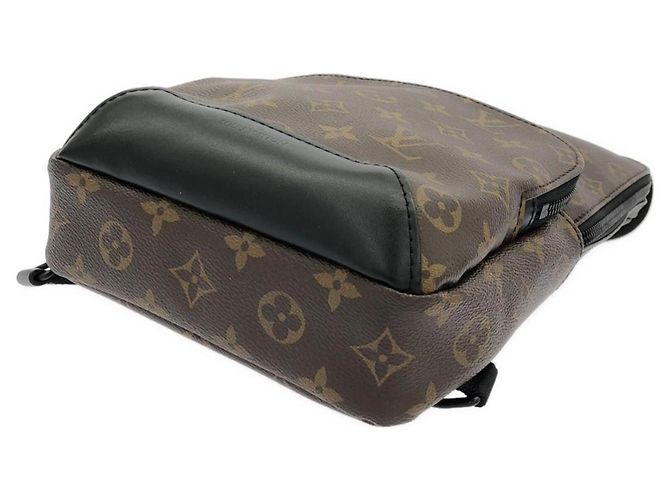Borsa a tracolla Louis Vuitton Monogram Macassar Avenue Marrone - vista 3