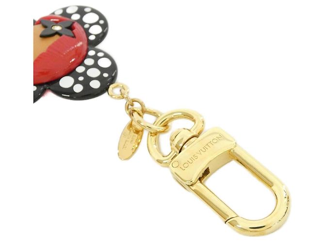 Louis Vuitton Porte Clés Vivienne Infinity Dot Keyring Nero Bianco - vista 4