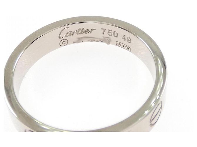 Cartier Mini Love Ring in Weißgold - Ansicht 3