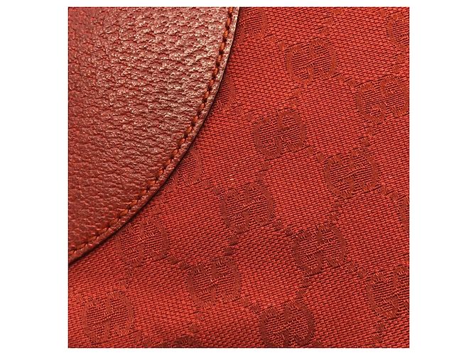 Borsa Gucci 113015 Rossa in Tela GG Rosso - vista 4