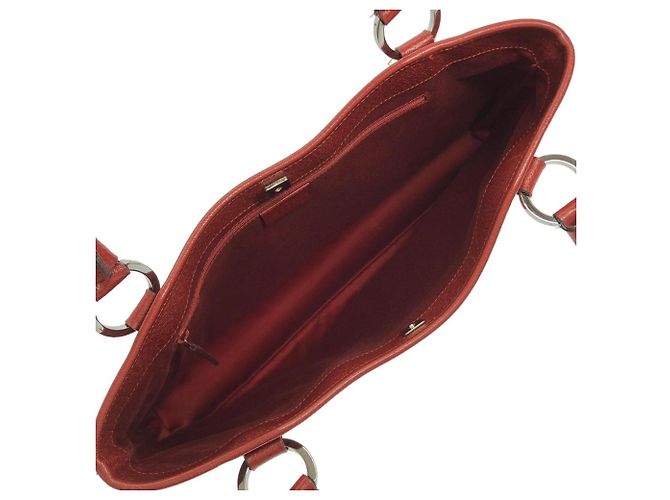 Borsa Gucci 113015 Rossa in Tela GG Rosso - vista 7