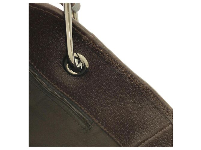 Borsa Gucci GG Canvas Marrone Beige - vista 8