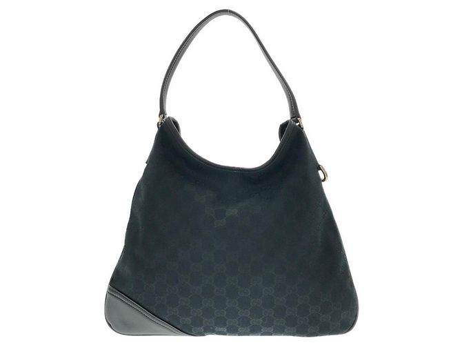 Borsa a tracolla Gucci GG Canvas Nero - vista 2