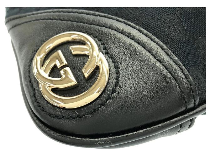 Borsa a tracolla Gucci GG Canvas Nero - vista 4