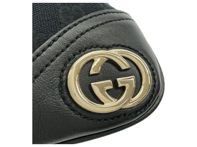 Borsa a tracolla Gucci GG Canvas Nero - vista 5
