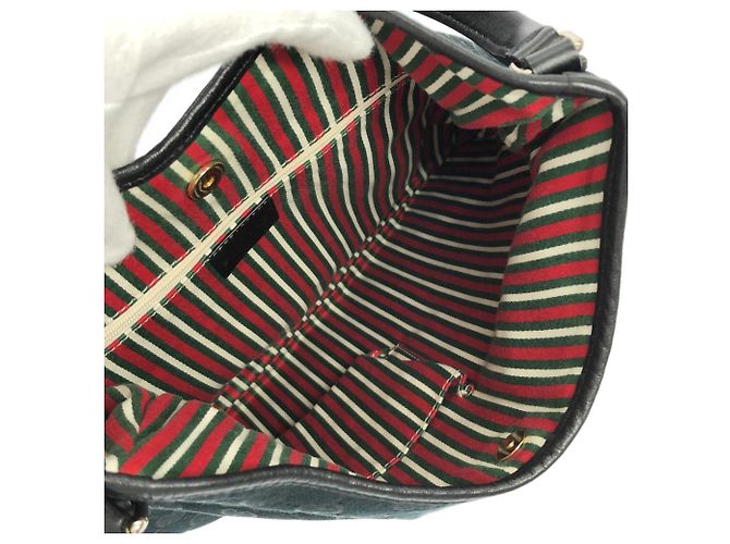 Borsa a tracolla Gucci GG Canvas Nero - vista 8