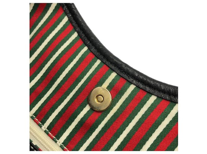 Borsa a tracolla Gucci GG Canvas Nero - vista 9