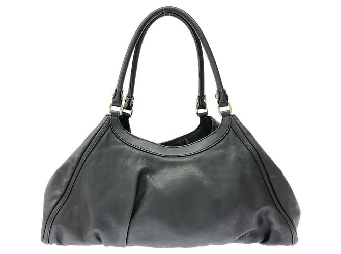 Borsa a tracolla Gucci 189835 Nero - vista 2
