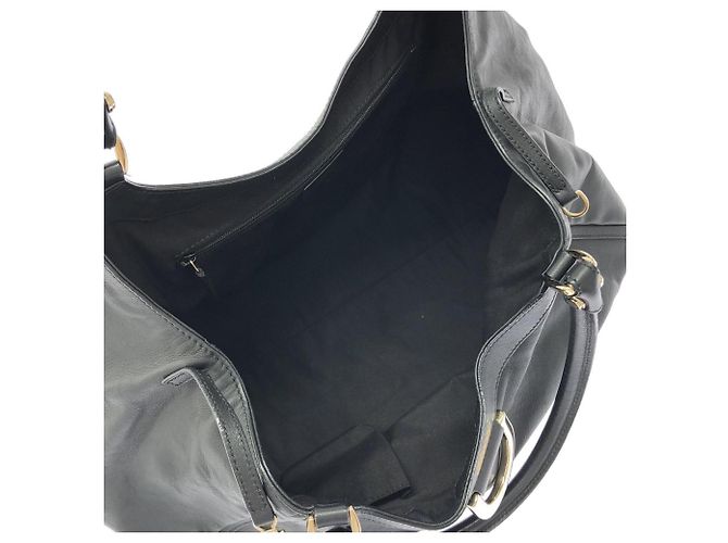 Borsa a tracolla Gucci 189835 Nero - vista 8