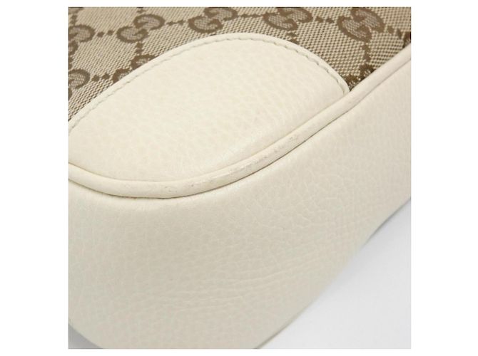 Borsa a tracolla Gucci GG Canvas Beige Crudo - vista 2