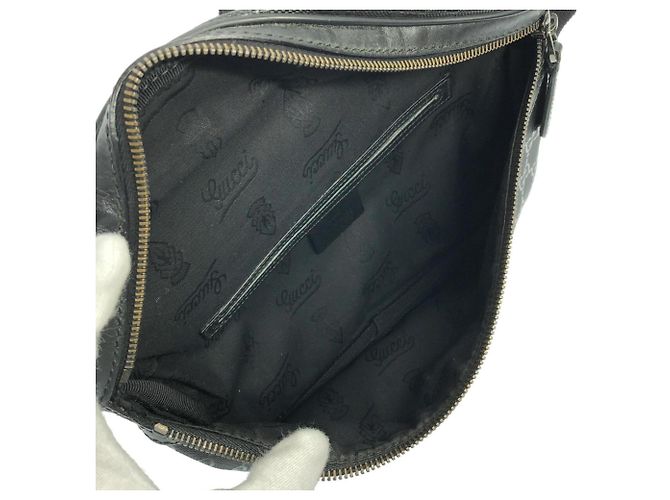 Autre Marque Borsello da vita Gucci 233269 FU4CR Nero - vista 9