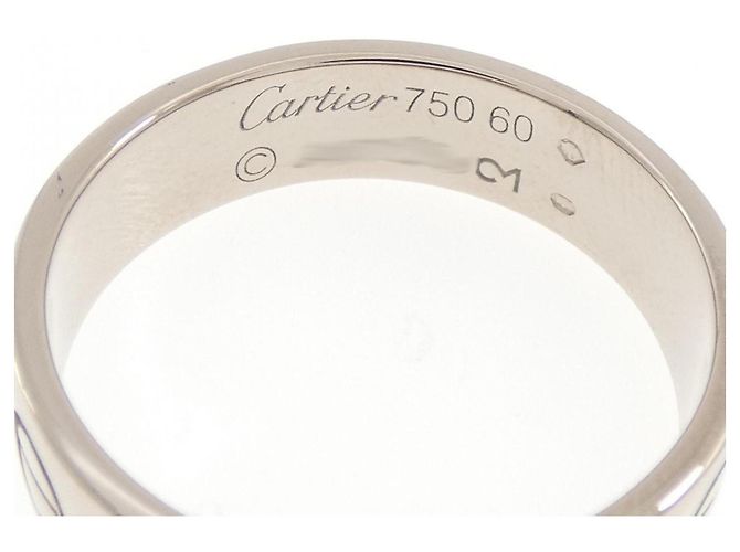 Cartier Love Band Ring in 18K Weißgold - Ansicht 3