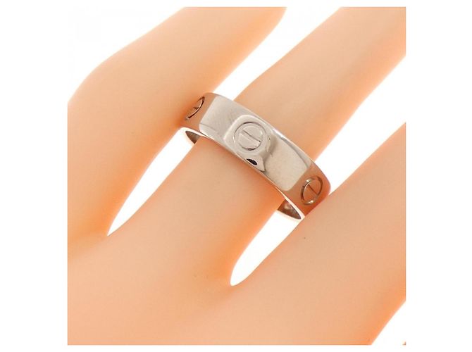 Cartier Love Band Ring in 18K Weißgold - Ansicht 4