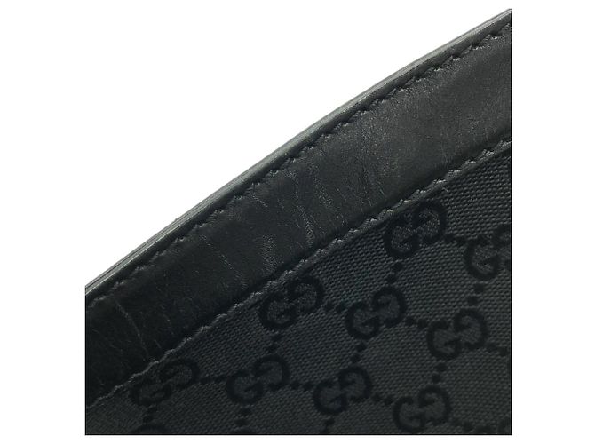 Borsa a tracolla Gucci GG Canvas Nero - vista 5