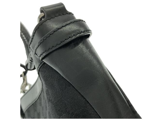 Borsa a tracolla Gucci GG Canvas Nero - vista 6