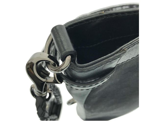 Borsa a tracolla Gucci GG Canvas Nero - vista 7