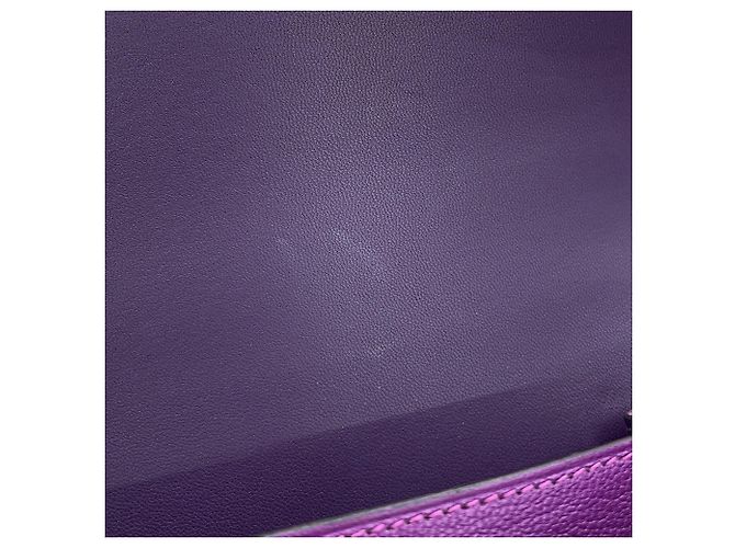 Hermès Borsa a tracolla Hermes Mini Constance 3 Verso Viola scuro - vista 10