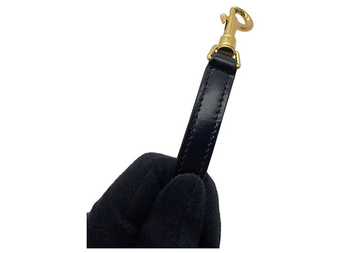 Céline Celine Triomphe Mini Buzas Handtasche Schwarz - Ansicht 14