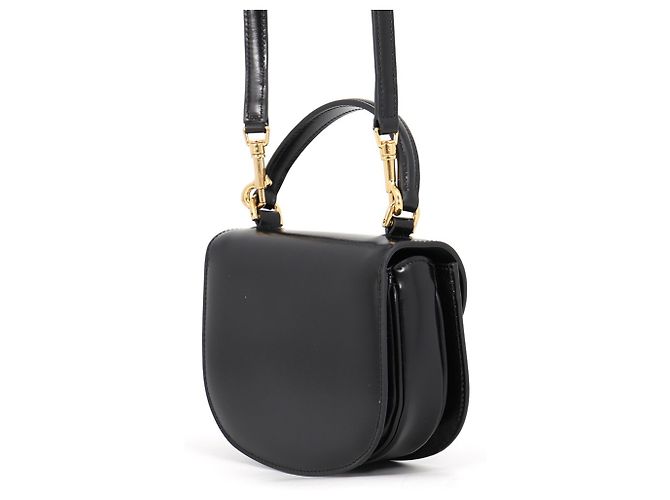 Céline Celine Triomphe Mini Buzas Handtasche Schwarz - Ansicht 2